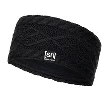super natural Stirnband Knit (angenehmes Tragegefühl) schwarz Damen - 1 Stück