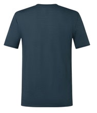 super natural Freizeit-Tshirt Gogeanie Tee (Merino-Mix) dunkelblau Herren