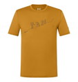 super natural Wander-/Freizeit Tshirt Graphic Hiking - Merinowollmix - gelb Herren