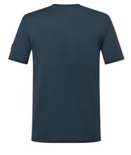 super natural Freizeit-Tshirt Johnny Tee (Merino-Mix) dunkelblau Herren
