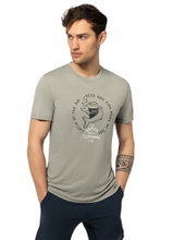 super natural Freizeit-Tshirt Juhos Finest Tee - sagegrün/schwarz Herren