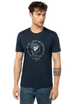 super natural Freizeit-Tshirt Juhos Finest Tee - dunkelblau/grau Herren