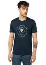 super natural Leisure T-shirt Juhos Finest Tee - dark blue/grey Men's