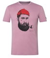 super natural Wander-/Freizeit Tshirt Sailor Tee (Merino-Mix) orchidpink Herren