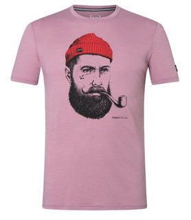 super natural Koszulka turystyczna/rekreacyjna Sailor Tee (Mieszanka Merino) orchidea różowa męska