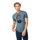 super natural hiking/leisure T-shirt Sailor Tee (Merino blend) storm blue/dark blue men's