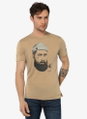 super natural Wander-/Freizeit Tshirt Sailor Tee (Merino-Mix) sandbraun Herren