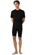 super natural Funktionsunterwäsche Tshirt Sierra140 Tee (Merino-Mix, Feuchtigkeitstransport) schwarz Herren