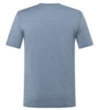 super natural T-shirt na wolny czas Surf Trip - kamiennoszary/niebieski dla mężczyzn