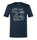 super natural leisure T-shirt Wood Cote D'Azur Tee (Merino mix) dark blue men's