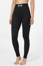 super natural Unterziehhose Tight Tundra175 (angenehmes Tragegefühl) lang Unterwäsche schwarz Damen
