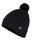super natural Wintermütze Pom Beanie mit Bommel schwarz Damen - 1 Stück