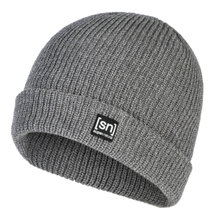 super natural winter hat Merino basic beanie (merino wool, ideal thermal protection) cashmere grey - 1 piece