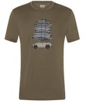 super natural leisure T-shirt Surf Trip Tee - brown men's