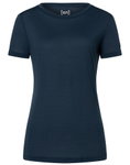 super natural Sport-/Freizeitshirt The Essential Tee Blueberry blau Damen