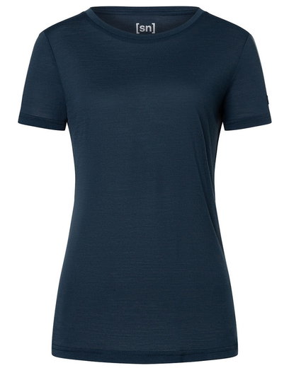 super natural Sports/Leisure Shirt The Essential Tee Blueberry Blue Ladies