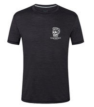 super natural leisure T-shirt Gravel Tee (Merino mix) black men's