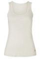 super natural Funktionsunterwäsche Tank-Top Sierra140 (Merino-Mix, leicht, atmungsaktiv) weiss Damen