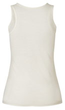 super natural bielizna funkcyjna Tank-Top Sierra140 (mieszanka merino, lekka, oddychająca) biała damska