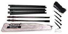 Talbot Torro Netz Federball 6,1m (höhenverstellbar 125-155cm) inkl. Tasche