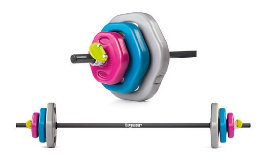 Tiguar Powergym Langhantel-Set - 6 Scheiben/ 16,5kg