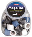 Tourna Overgrip Mega Tac Display weiss/blau/schwarz 36x1er