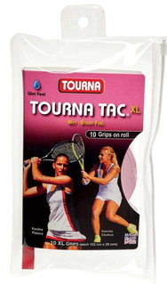 Tourna Overgrip Tac XL 0.55mm pink 10er Rolle