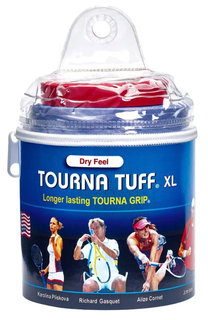 Tourna Overgrip Tuff XL (longer durability) blue - 30-piece clip bag