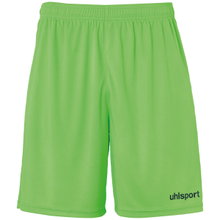 uhlsport Spodenki sportowe Short Basic Center krótkie zielono/czarne męskie