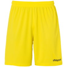 uhlsport Sports Shorts Basic Center short lime yellow/black Children
