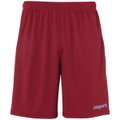 uhlsport Sporthose Short Basic Center kurz bordeauxrot/skyblau Kinder