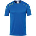 uhlsport Sport-Trikot Stream 22 (100% Polyester) azurblau/limonengelb Herren