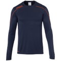 uhlsport Langarmshirt Stream 22 marineblau/rot Herren