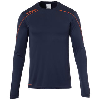 uhlsport Langarmshirt Stream 22 marineblau/rot Herren
