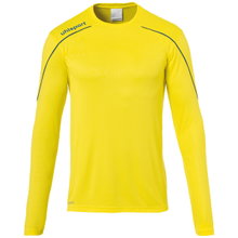 uhlsport Koszulka z długim rękawem Stream 22 limonkowy/błękitny Męska