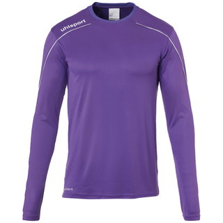 uhlsport Langarmshirt Stream 22 lila/weiss Herren