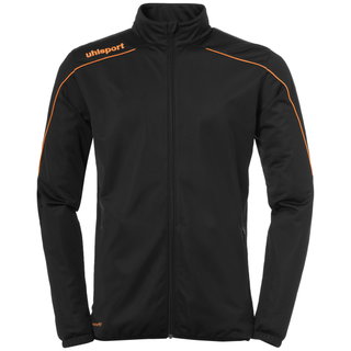 uhlsport Kurtka treningowa Stream 22 czarna/pomarańczowa dla dzieci