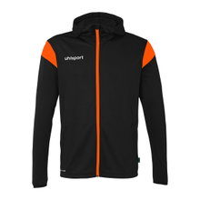 uhlsport Hooded Jacket Squad 27 Track (Full-Zip) black/orange Men's