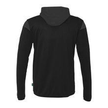 uhlsport Kapuzenjacke Squad 27 Track (Full-Zip) schwarz/anthrazitgrau Kinder