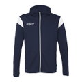 uhlsport Kapuzenjacke Squad 27 Track (Full-Zip) marineblau/weiss Kinder