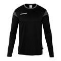 uhlsport Langarmshirt Squad 27 (100% Polyester) schwarz/anthrazitgrau Herren