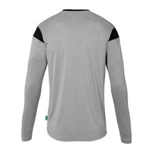 uhlsport Long Sleeve Shirt Squad 27 (100% Polyester) dark grey/black Men's