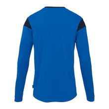 uhlsport Long Sleeve Shirt Squad 27 (100% Polyester) azure blue/navy blue Men's