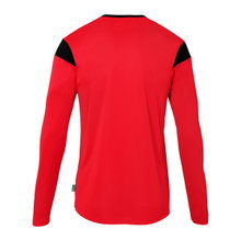 uhlsport Long Sleeve Shirt Squad 27 (100% Polyester) red/black Men's