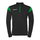 uhlsport Long Sleeve Zip Top Squad 27 (Stand Collar) black/green children