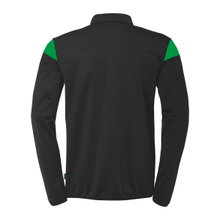 uhlsport Long Sleeve Zip Top Squad 27 (Stand Collar) black/green children
