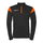 uhlsport Long Sleeve Zip Top Squad 27 (Stand Collar) black/orange Men's