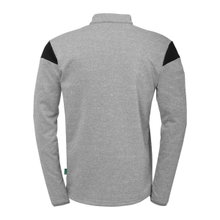 uhlsport Long Sleeve Zip Top Squad 27 (Stand Collar) grey/black Men's