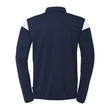 uhlsport Long Sleeve Zip Top Squad 27 (Stand Collar) navy blue/white Kids