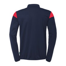 uhlsport Long Sleeve Zip Top Squad 27 (Stand Collar) navy/red Men's